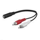 Microconnect audiokaapeli 3,5 mm AUDALH02