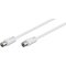 Microconnect koaksiaalikaapeli 7,5 m COAX075W – kuva 1