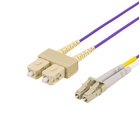 Deltaco kuitukaapeli 2 m LCSC-702