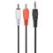 Gembird 1.5m, 3.5mm/2xRCA, M/M CCA-458 – kuva 1