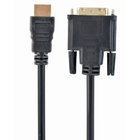 Gembird 1.8m, HDMI/DVI, M/M CC-HDMI-DVI-6