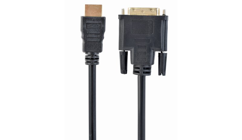 Gembird 1.8m, HDMI/DVI, M/M CC-HDMI-DVI-6 – kuva 1/2