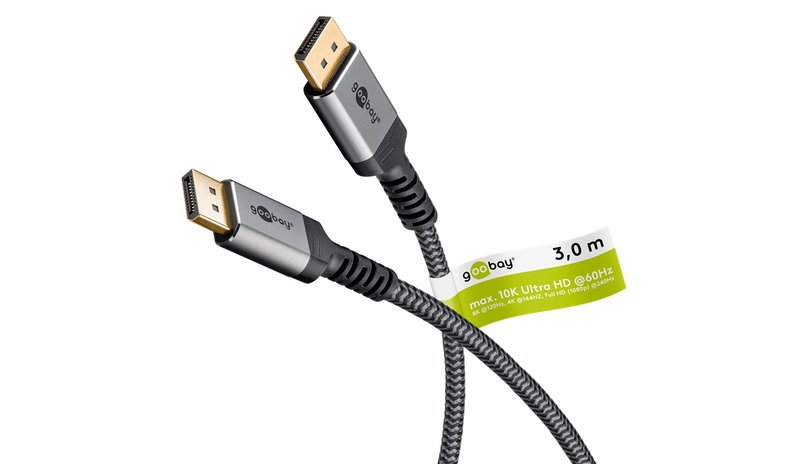 Goobay displayport-kaapeli 75681 – kuva 1/2