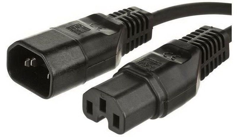 Microconnect virtajohto 1 m PE011410 – kuva 1/2