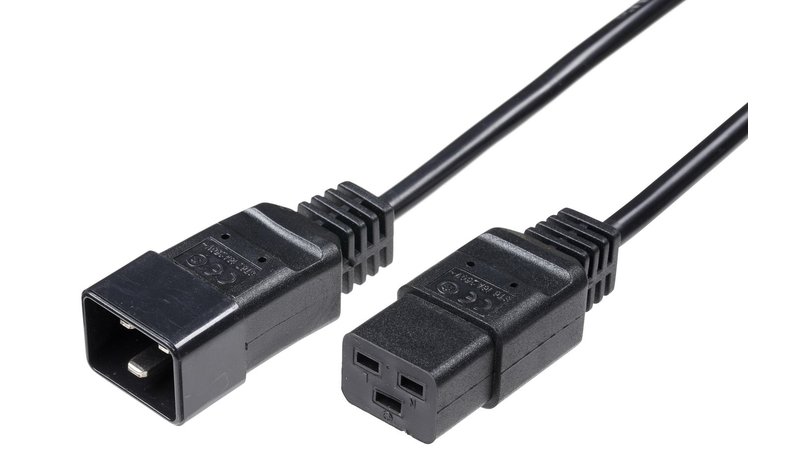 Microconnect virtajohto 16 A 1 m PE141510 – kuva 1/2