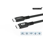 Microconnect usb-kaapeli 2 m USB4CC2