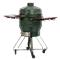 Keraaminen grilli TunaBone Kamado Pro M, 56 cm, vihreä – kuva 3