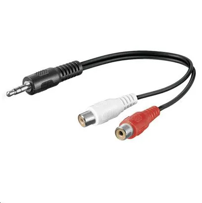Microconnect audiokaapeli 3,5 mm AUDALHF02