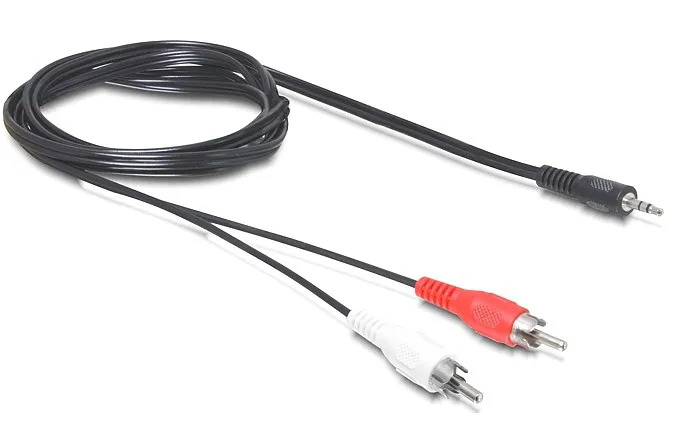 DeLOCK 3.5mm/2 x RCA 84212