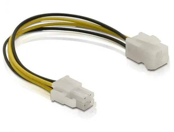 DeLOCK Power cable P4 male/female 82428