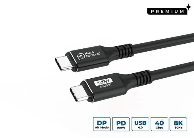 Microconnect usb-kaapeli 2 m USB4CC2