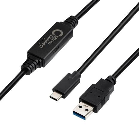 Microconnect usb-kaapeli 3 A 5 m USB3.1CA5AMP