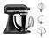 KitchenAid monitoimikone 5KSM125EBM – kuva 4
