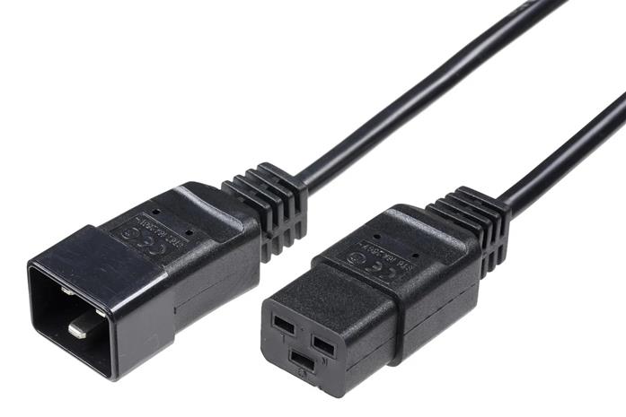 Microconnect virtajohto 16 A 1 m PE141510 – kuva 2/2