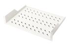 Kiinteä hylly Digitus DN-97610, 2 korkeusyksikköä, Valkoinen, 88 × 482 × 349 mm
