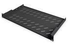 Kiinteä hylly Digitus DN-19 TRAY-1-SW, Musta