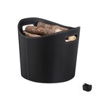 Polttopuut laukku 31,5x39,5x38cm, musta väri