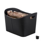 Polttopuut laukku 35,5x55x42,5cm, musta väri