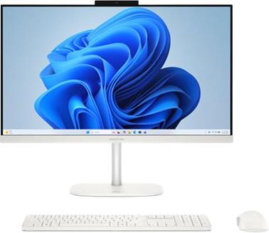 HP OmniStudio All-in-One Desktop 27-cv0001no AMD Ryzen™ 5 40 60,5 cm (23.8") 1920 x 1080 pikseliä All-in-one PC 16 GB LPDDR5x-SDRAM 512 GB SSD Windows 11 Home Wi-Fi 7 (802.11be) Valkoinen D7PY6