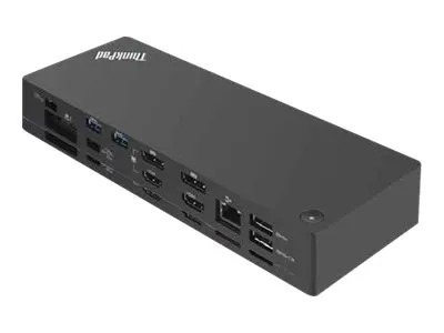 Lenovo 03X7538 laptop dock/port replicator Wired Thunderbolt 3 Black