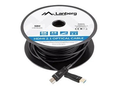 HDMI-kaapeli - Lanberg - 50M - 8K - Optinen - M/M v2.1