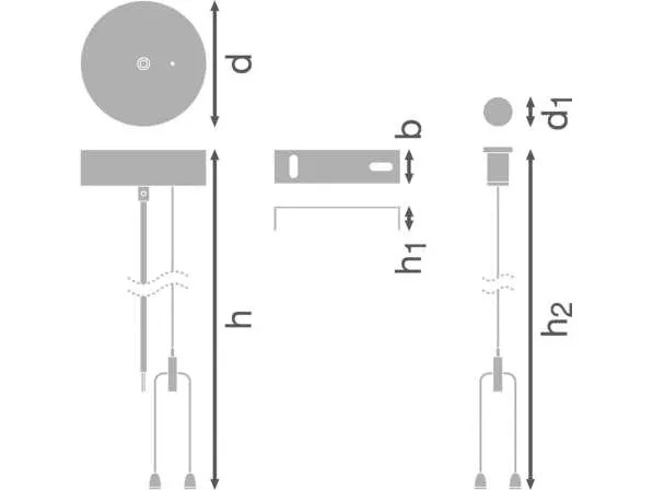 LEDVANCE Linear IndiviLED Ripustinsarja ripustukseen