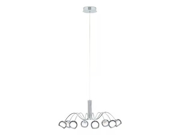 EGLO MALAGON CHANDELIER 8L CHROME