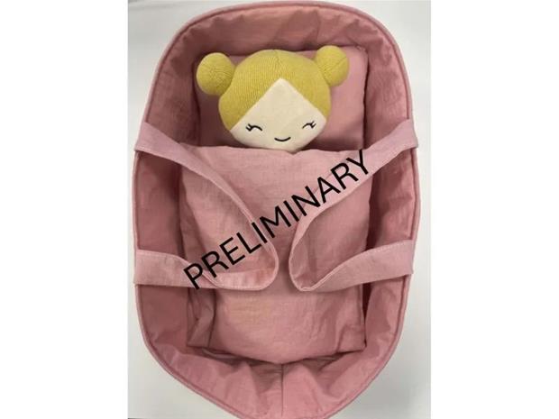 KREA - Doll In Basket (36-2038)