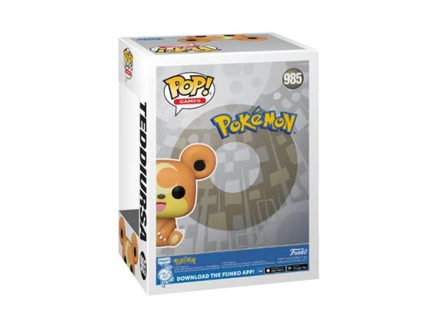 Funko Pop! Games: Pokemon - Teddiursa, Emea (9cm) FIGU
