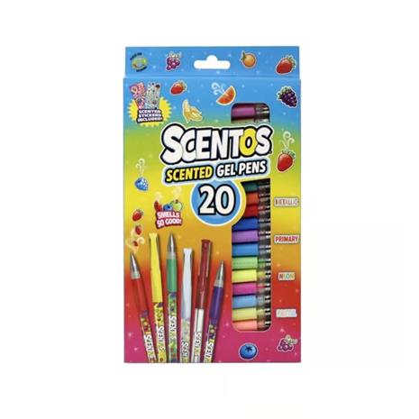 Scentos Gel Pens 20 pcs CDU