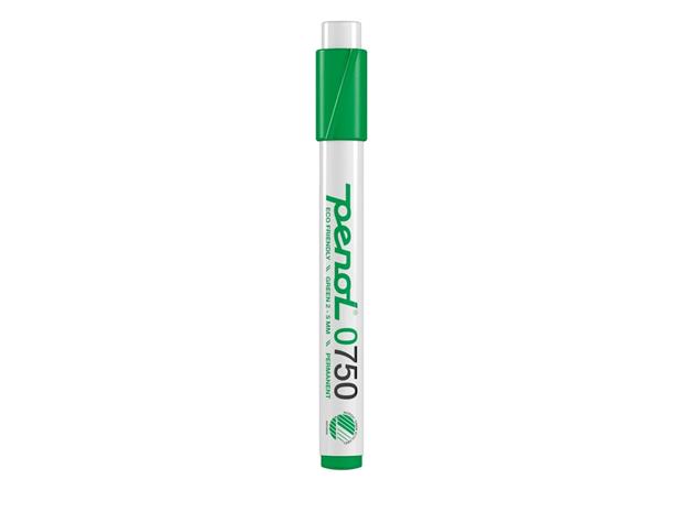 Penol marker green chisel point