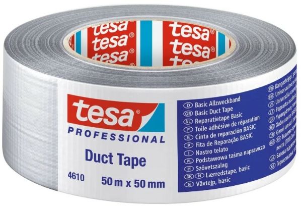 tesa Duct Tape 50m x 50mm Harmaa – kuva 2/2