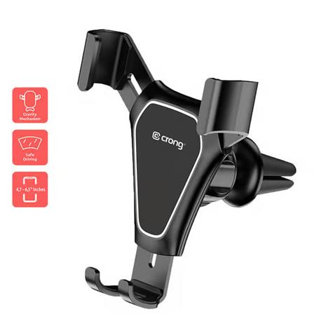Puhelinteline Crong Gravity Auto-Clip 4,7-6,5 – kuva 2/2