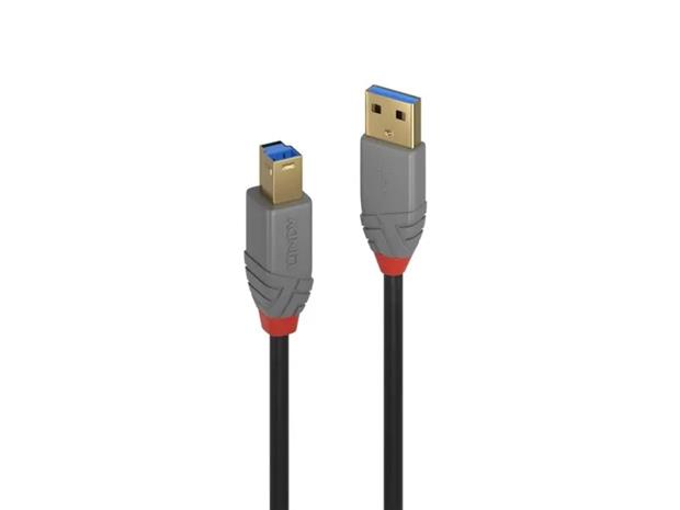 Lindy Anthra Line - USB cable - USB Type A to USB Type B - 50 cm – kuva 5/5