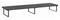 Gembird MS-TABLE2-01 stand - long rectangle - for 2 monitors / notebook - black – kuva 4