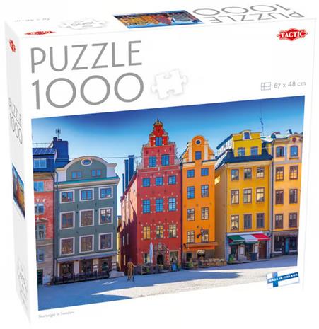 Tactic 1000 pcs puzzle: Stortorget in Sweden – kuva 2/2