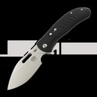 Critical Strike Zulu - Satin - G10 kääntöveitsi, musta
