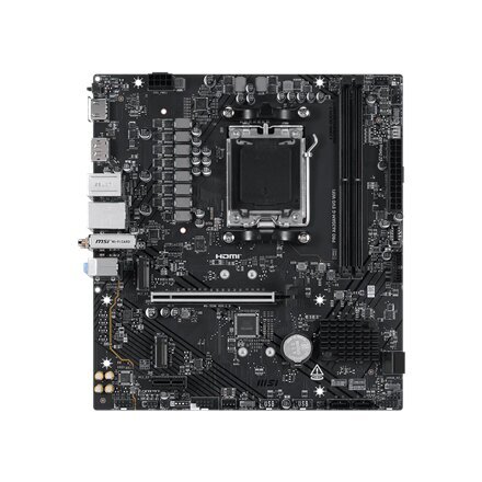 MSI Pro A620AM-G EVO WIFI AMD A620A Socket AM5 micro ATX