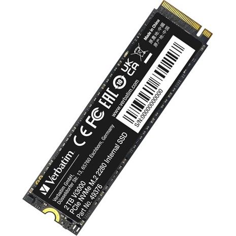 Verbatim Vi3000 PCIe NVMe M.2 SSD 2TB