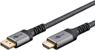 Pro DP 1.2 - HDMI 2.0 Sleeve - Black - 2m
