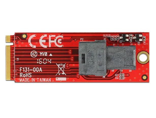 DeLOCK - Interface Adapter - SAS 12Gb/s - M.2 Card