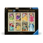 Ravensburger Disney Princess: Nouveau Art Princesses -palapeli, 1000 palaa
