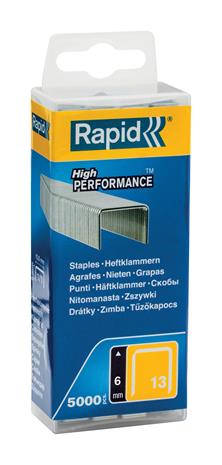 Niitit Rapid; 6 mm; 5000 kpl.; tyyppi 13