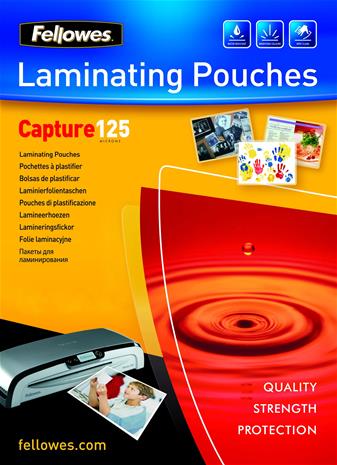 FELLOWES LAMINATING POUCH A6 125MIC (5307201) – kuva 4/5