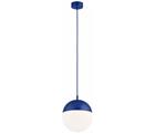 Argon 9000 - Ulkoriippuvalaisin vaijerilla LIV 1xE27/15W/230V IP44 sininen
