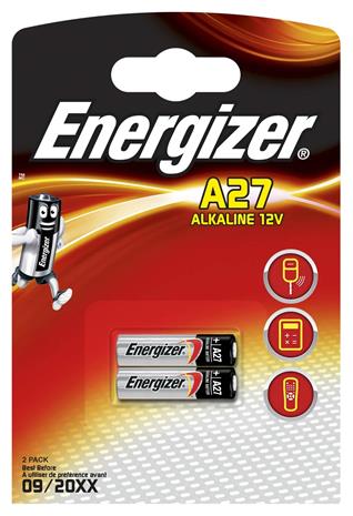 Energizer akku A27 2kpl