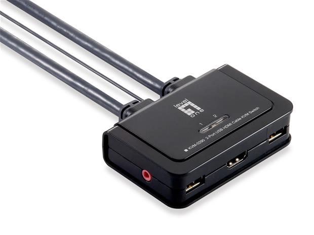 LevelOne KVM-0290, kytkin
