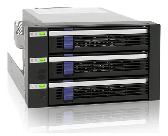 RaidSonic IcyDock 3xSATA taustalevy 3,5 tuumaa