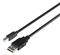 Deltaco USB 2.0 cable Typ A - Typ B, 1m, black USB-2 – kuva 4