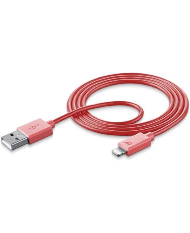 Cellularline 8018080241314 1 m Vaaleanpunainen USBDA